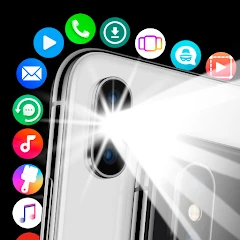 Flash Alert on Call and SMS