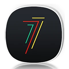 1UI7 DarkR Icon Pack Mod Apk 1.1 [Penuh]