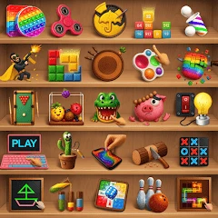 Mini Fidget Juegos Antiestrés Mod Apk [Remove ads][Mod speed]