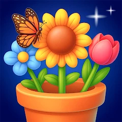 Bloom Triple Match Color Mod Apk 1.0.9 [Reklamları kaldırmak]