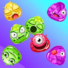 Microbes Explosion Chain game Mod Apk [Remove ads][Mod speed]