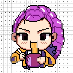 Pixel Number - DIY Coloring