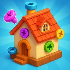 Un-Screw: Sort & Merge Puzzle