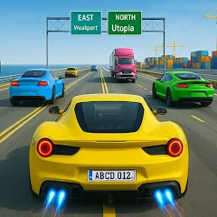 Highway Car Racing Game Mod Apk [Unlimited money]