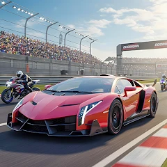 TurboX: Moto & Car Racing Game Мод Apk 0.3 [Бесконечные деньги]