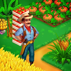 Farm Island - Family Journey Мод Apk 2.32 [Бесконечные деньги][Mod Menu]
