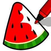 Fruits Coloring- Food Coloring Mod Apk [Remove ads][Mod speed]