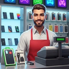Supermarket: Mobile Shop Sim Мод Apk 1.0.14 [Убрать рекламу][Бесплатная покупка][Бесконечные деньги]
