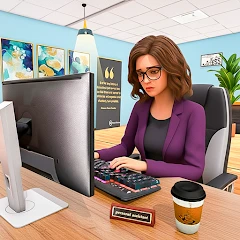Office Life Simulator Boss PA Mod Apk 0.7 [ازالة الاعلانات][المال غير محدود]