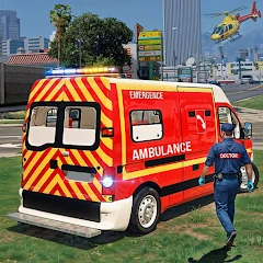 City Ambulance Rescue Games Mod Apk [Free purchase][Mod speed]