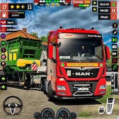 City Cargo Truck Transport Sim Mod Apk 3.6 [Ücretsiz satın alma][Mod speed]