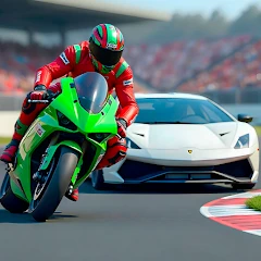 TurboX: Moto & Car Racing Game Mod Apk [أموال غير محدودة]