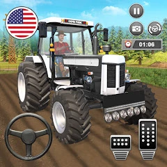 Tractor Games - Farming Games Mod Apk [Remove ads][Mod speed]