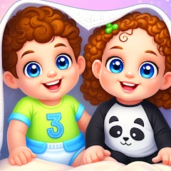 Cute Newborn Twins Care Mod Apk [Remove ads][Mod speed]