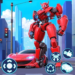 Smash Car: Robot Racing Mod Apk [Remove ads][Mod speed]