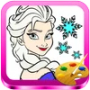 magic coloring book icon