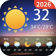 Local Weather Alerts - Widget