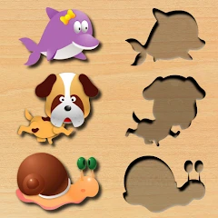 Animal Puzzles: Wood Jigsaw Mod Apk 4.9 [Reklamları kaldırmak][Mod speed]