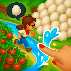 Farm Island - Family Journey Мод Apk 2.32 [Бесконечные деньги][Mod Menu]