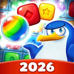 Pengle - Penguin Match 3 Mod Apk 2.0.7 [Dinero ilimitado]