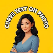 Curve Text On Photo : ImageAI Mod Apk [Free purchase][Mod speed]
