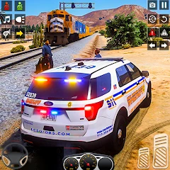 polícia carro rodovia dirigind Mod Apk [Compra gratuita][Mod de velocidade]