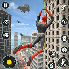 Spider Rope 3D Fighting Games Мод apk