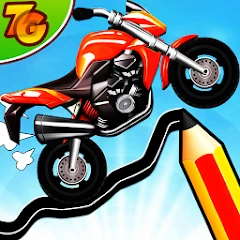 Road Draw: Moto Climb Race Mod apk