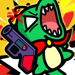 Dino with a Gun Mod Apk [Free purchase][God Mode][Invincible]