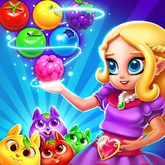 Princess Alice: Bubble Shooter Mod Apk 3.9 [Dinero ilimitado][Menú de mod]