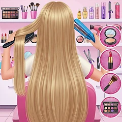 Girl Hair Salon and Beauty Mod Apk [Remove ads][Mod speed]
