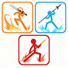 Stickman Fight: Weapon Master Mod Apk [Mod Menu][God Mode][High Damage]