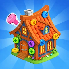 Screw Puzzle 3D Mod (Remove ads,Unlimited money)