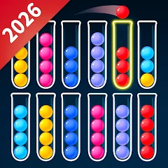 Ball Sort: Sorting-Bubble Sort