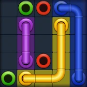 Line Puzzle: Pipe Art Mod Apk 21.0601.00 [المال غير محدود]