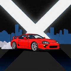 Pixel X Racer: Drag Racing Mod Apk [Unlimited money]