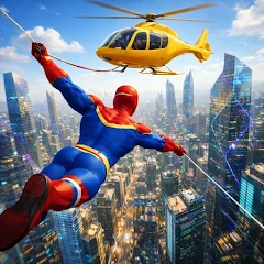 Spider Rope Hero Rescue City Mod Apk [Unlimited money]
