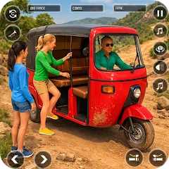 TukTuk Game Offline Auto Games Mod Apk [Remove ads][Mod speed]