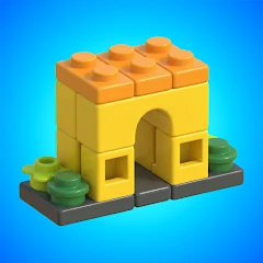 Buildit - Chill Brick Game Mod Apk [Remove ads][Unlimited money]