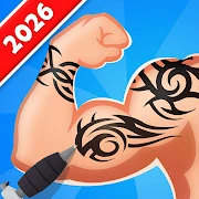 Ink Tattoo Game Art ASMR Mod Apk [Remove ads]