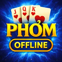 Phỏm Offline - Tá Lả Card Game Mod Apk [Remove ads][Mod speed]