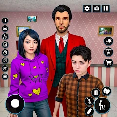 Virtual Single Dad Simulator Mod Apk [Unlocked]