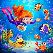 Tesoros submarinos Mod Apk [Dinero ilimitado]