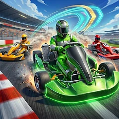 Go Kart Rush: Kart Racing Game Mod Apk [Remove ads][Mod speed]