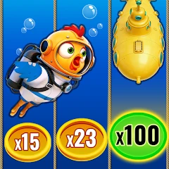 Chicken Cross - Sea Cross 2 Mod Apk [Unlimited money]