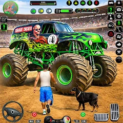 Monster Truck Demolition Stunt Mod Apk [Remove ads][Mod speed]