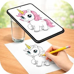Learn To Draw : Trace & Sketch Mod Apk [Free purchase][Mod speed]