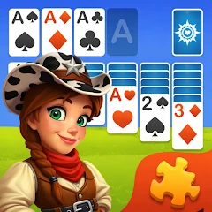 Solitaire Jigsaw Puzzle Mod Apk [Free purchase][Mod speed]