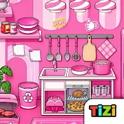 Tizi Town - Pink Home Decor Mod Apk [Remove ads][Mod speed]