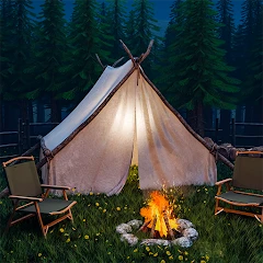 Forest Camping Survival Sim 3D Mod Apk [Remove ads][Mod speed]